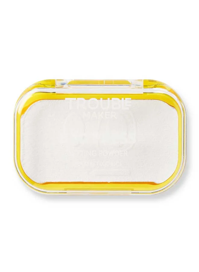 صانع المتاعب Bad Press Setting Powder No Comment Translucent